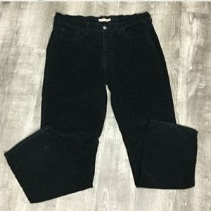 Levi’s 12 Mid Rise 505 Corduroy Black Pants Cords